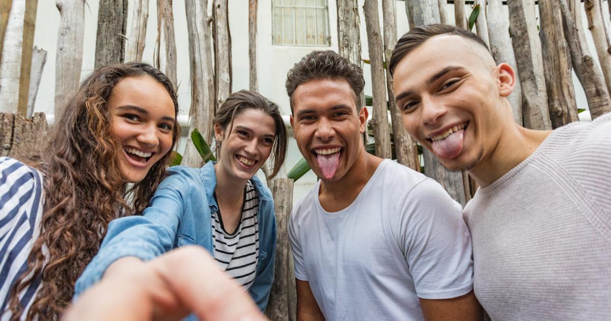 photo of young people